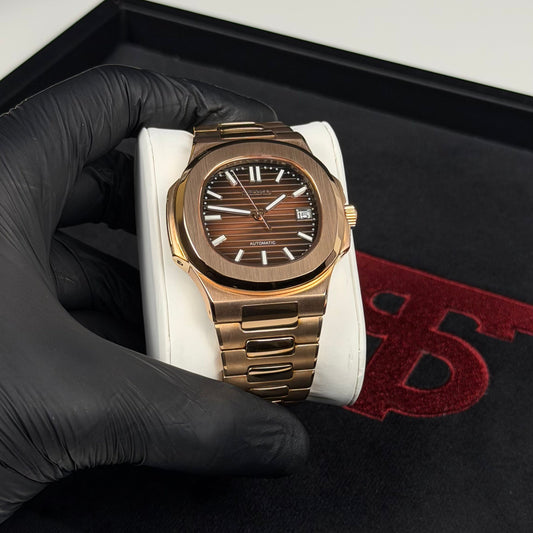 Nautilus Mod - Rose Gold Chocolate