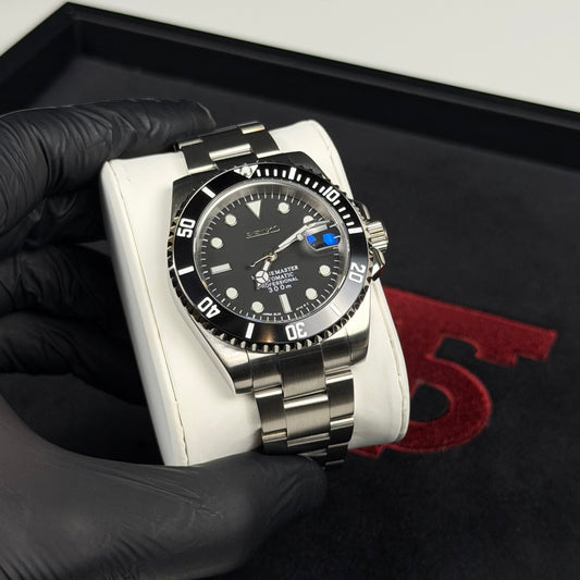 Submariner Mod - Black/Oyster