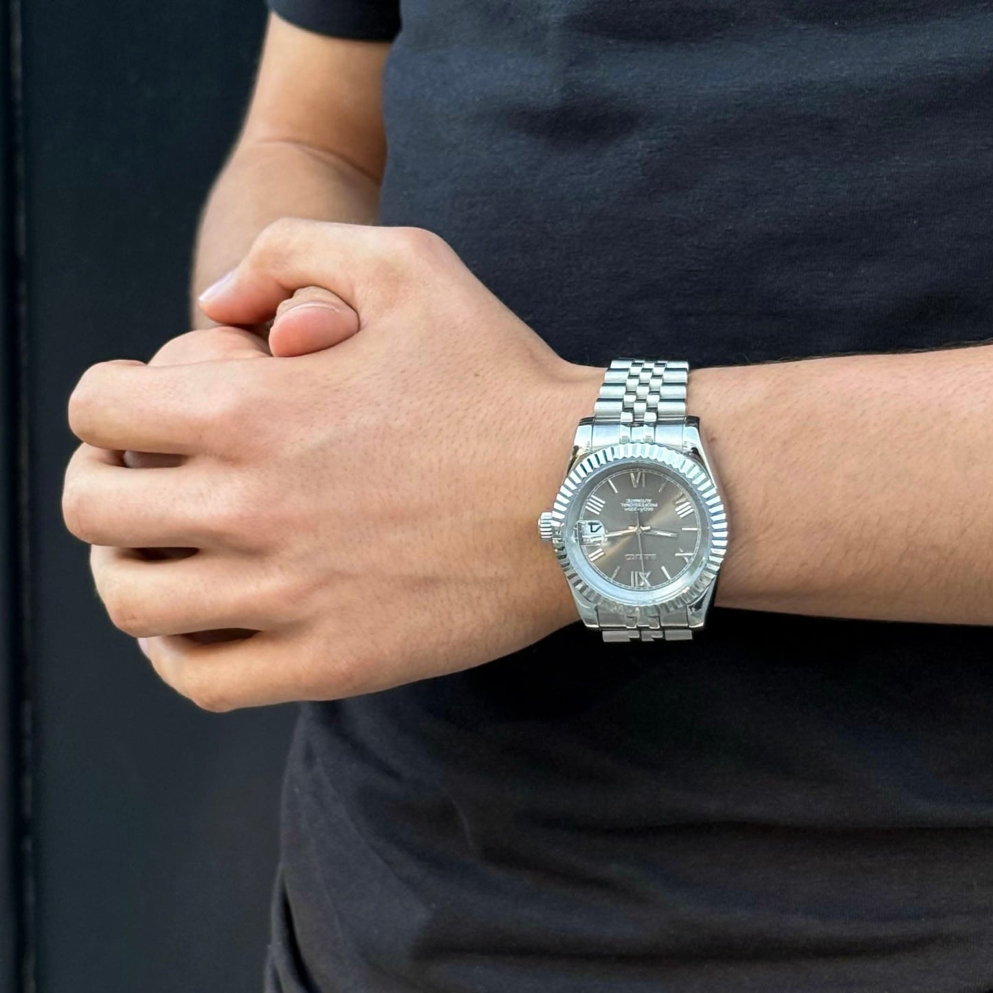 Datejust Mod - Roman Grey