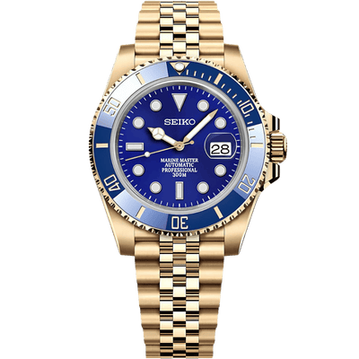 Submariner Mod - Gold Bluesy
