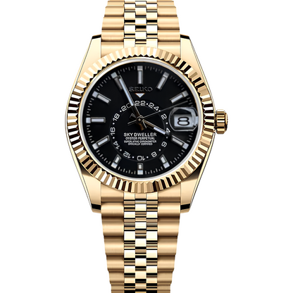 Sky-Dweller Gold Mod - Black